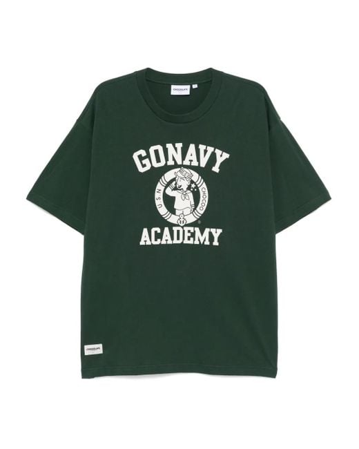 Chocoolate Green Printed T-Shirt for men