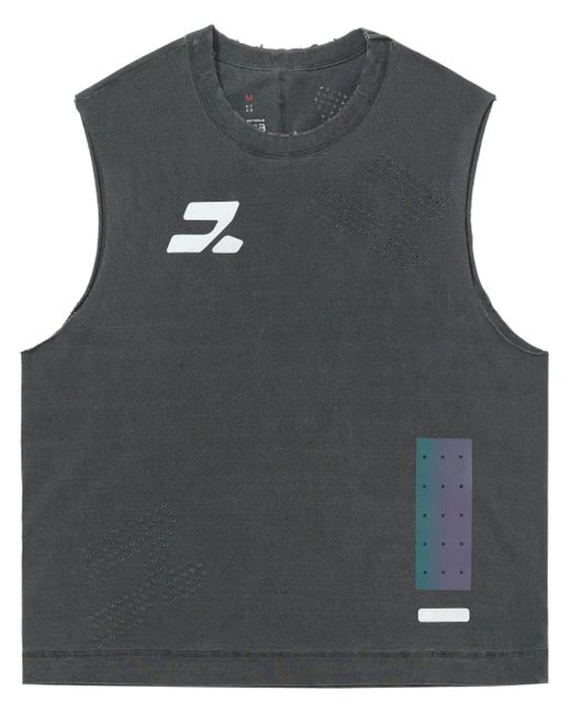 Pace Black Drummer Tank Top