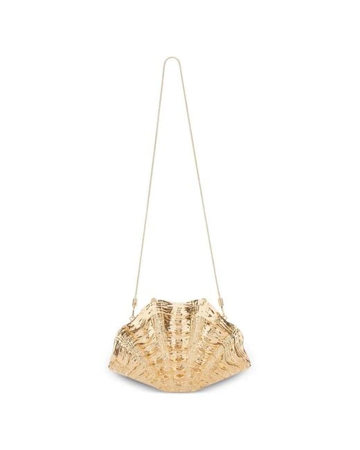 Clutch Con Catena di Jonathan Simkhai in Metallic
