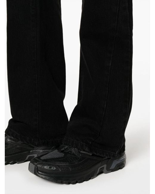1989 STUDIO Black Mid-rise Straight-leg Jeans for men