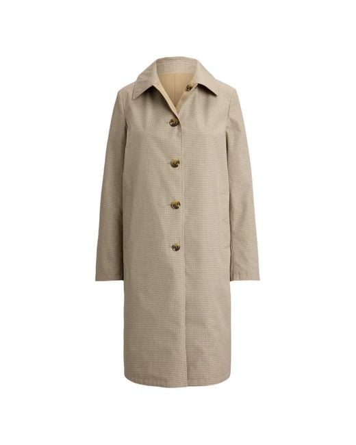 Ralph Lauren Natural Polyester Coat