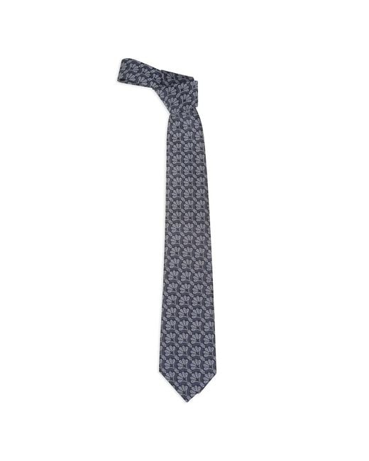 Etro Blue Floral Tie for men