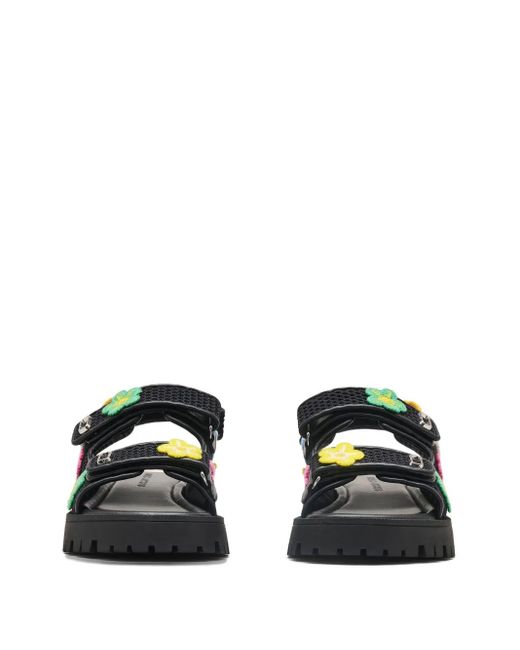 Marc Jacobs Green The Daisy Crochet Sandals