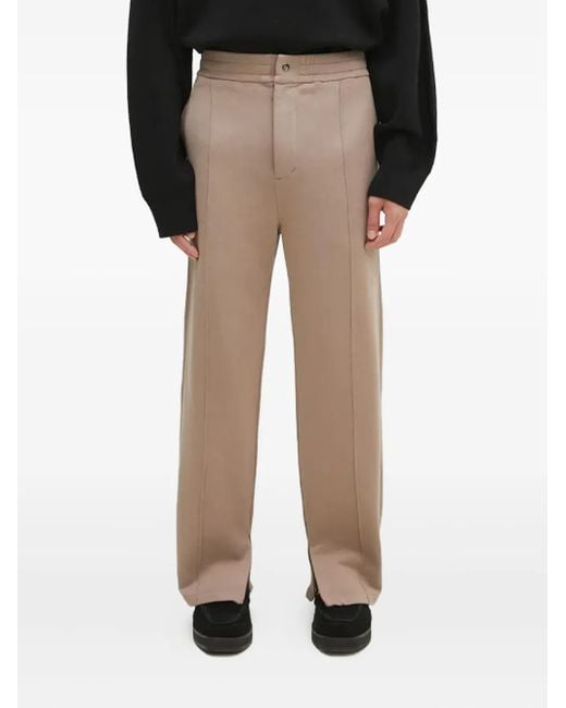 Filling Pieces Natural Side-Split Trousers for men