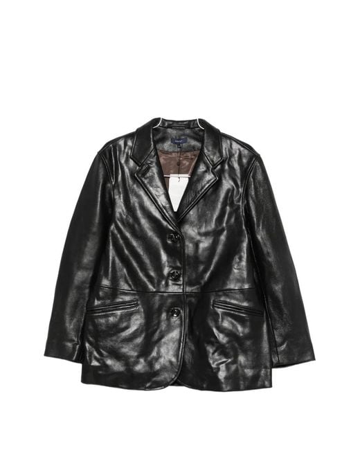 Soeur Black Luciano Leather Jacket