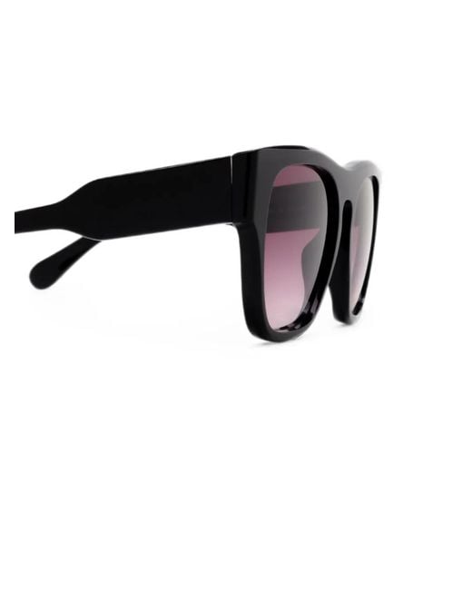 Chloé Purple Square-Frame Sunglasses