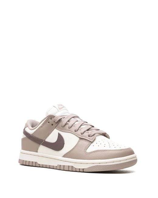 Nike White Dunk Low "Diffused Taupe" Sneakers