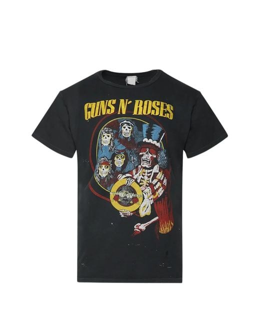 MadeWorn Black Guns N' Roses Appetite For The Dead '90S T-Shirt