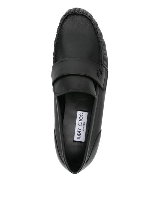 Ellis loafers Jimmy Choo de color Black