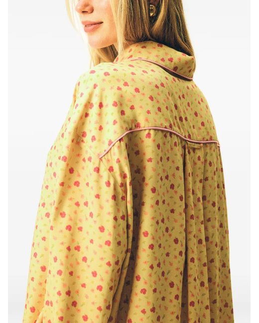 Sleeper Yellow Pastelle Oversized Shirt