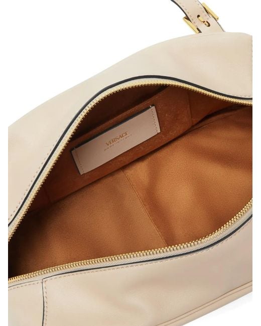Versace Natural Tag Large Nappa Bowling Bag