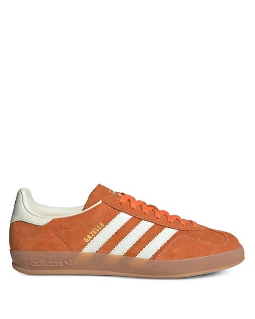 Adidas Brown Gazelle Indoor Off" Sneakers for men