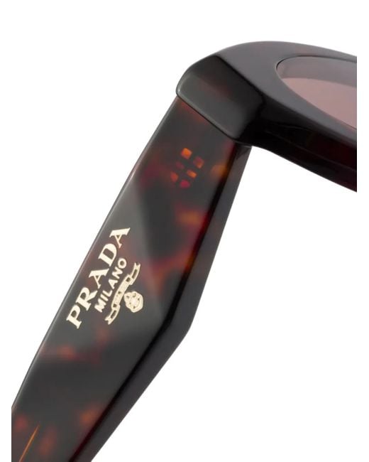 Prada Symbole サングラス Brown