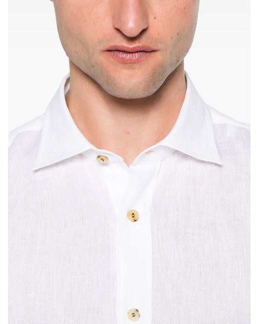 Jacob Cohen White Camicia Regular for men