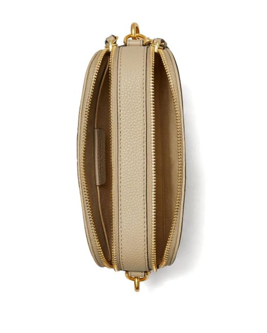 Tory Burch Natural Bag With Embossed Logo And Shoulder Strap
