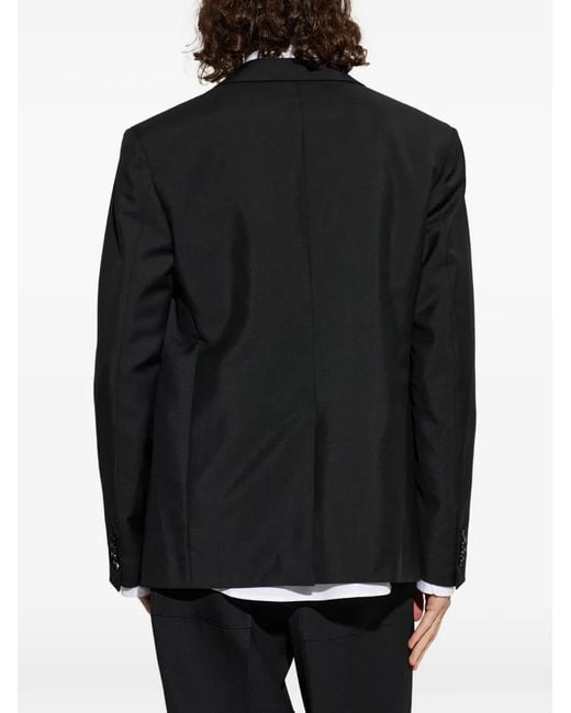 Jil Sander Black Single-Vent Blazer for men