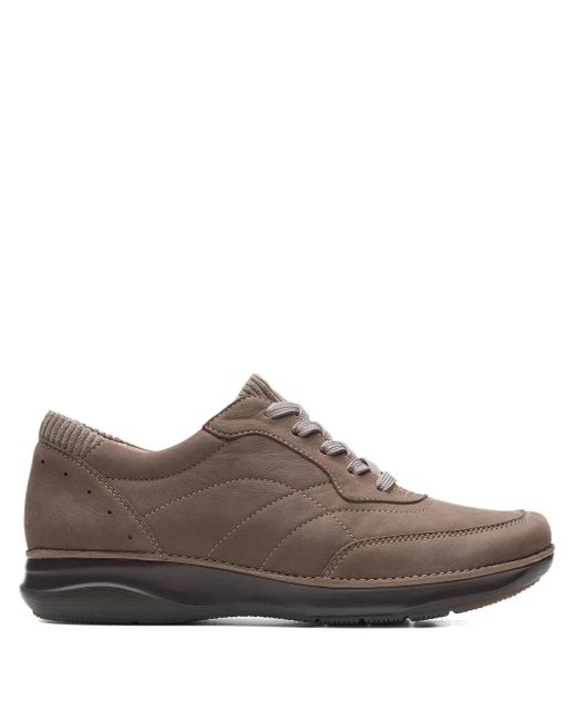 Clarks Brown Appley "Taupe" Sneakers