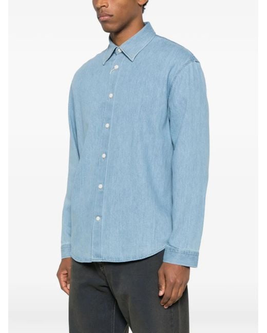 NN07 Blue Casper Shirt for men