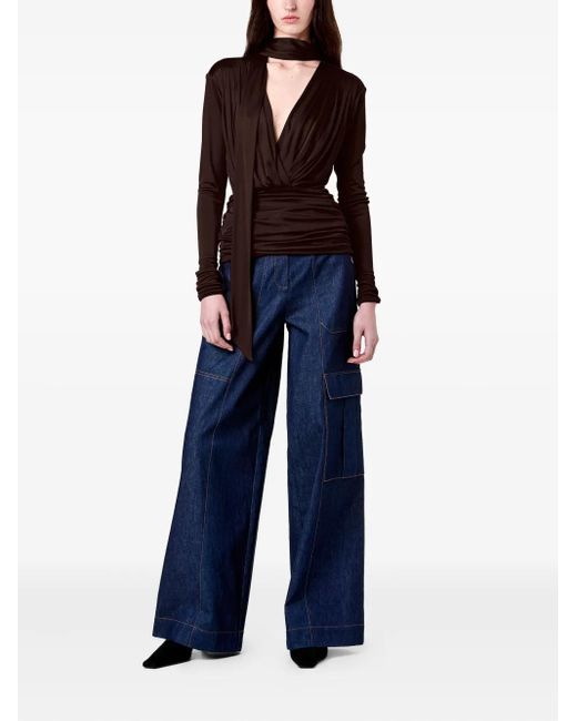 Nicholas Brown Marina Draped Top