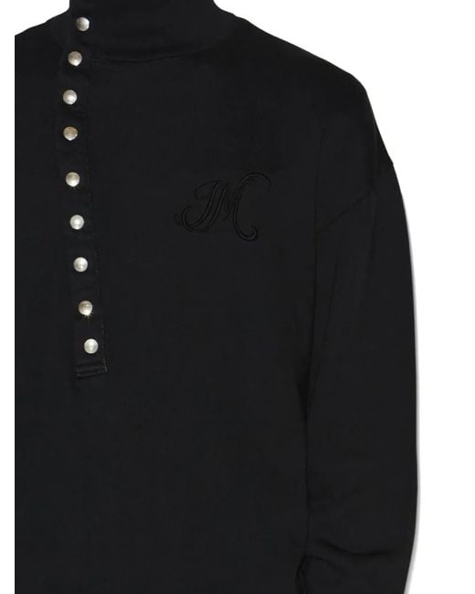 Sudadera Marcos con cuello alto Isabel Marant de hombre de color Black