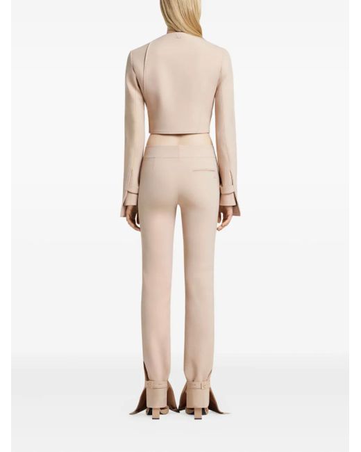 Courreges White Jacket With Buttons