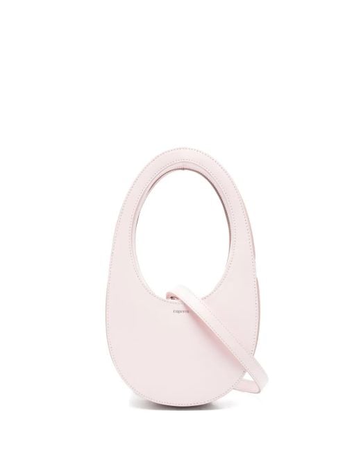 Coperni Pink Mini Swipe Tote Bag