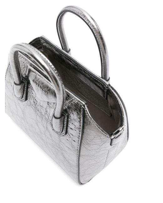 Givenchy Gray Antigona Toy Mini-Tasche