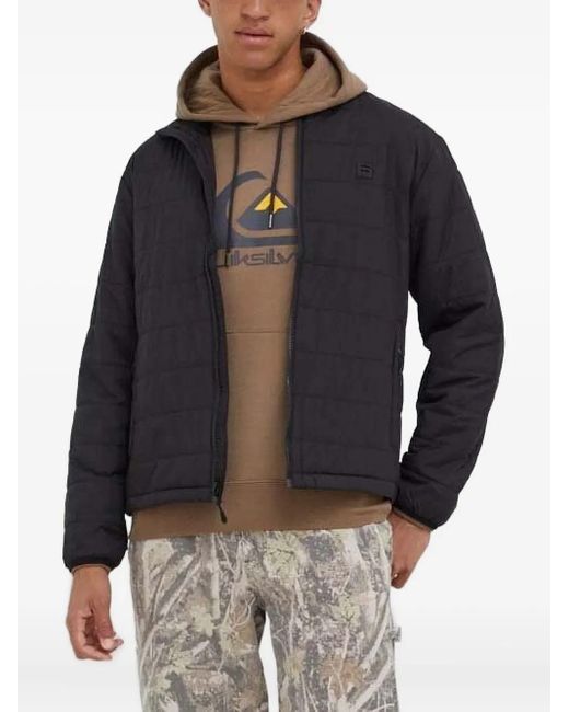Giacca Trapuntata A Collo Alto di Billabong in Blue da Uomo