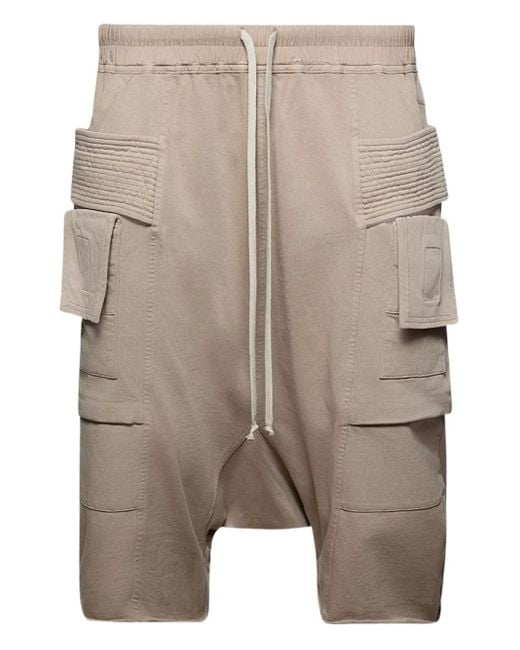 Rick Owens Klassische Cargo-Shorts in Natural für Herren