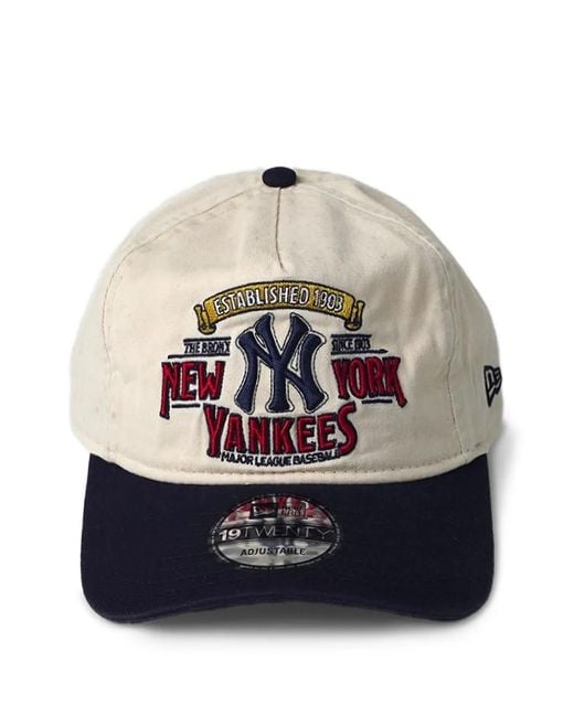 KTZ Gray 19Twenty Mlb New York Yankees Embroidered Cap