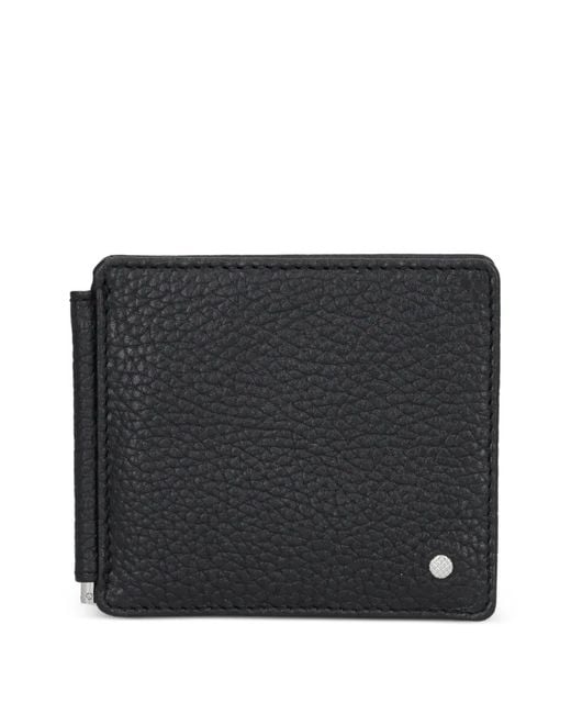 Geox Black Money-Clip Wallet for men