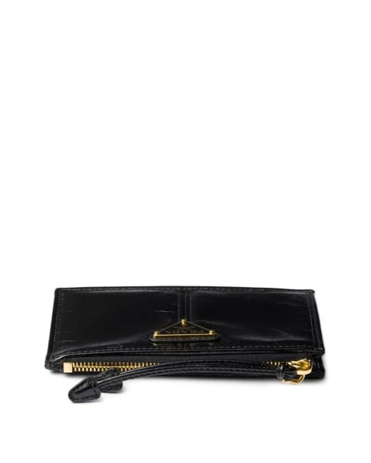 Prada Black Leather Cardholder