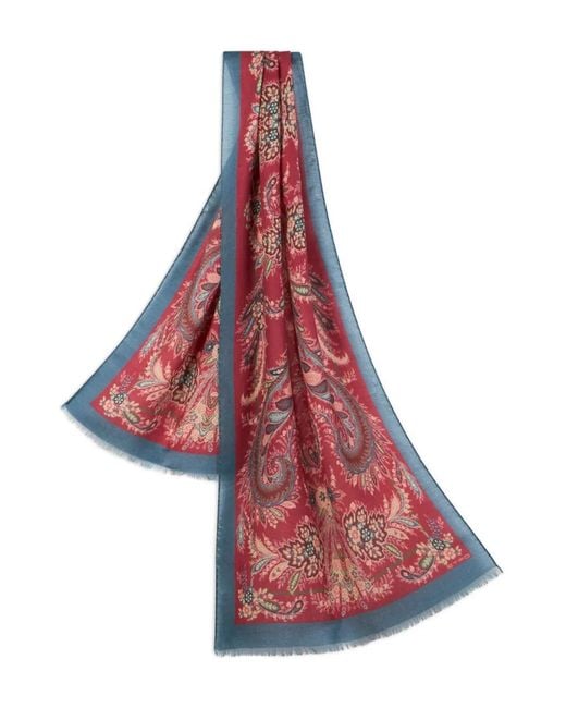 Etro Red Scarves
