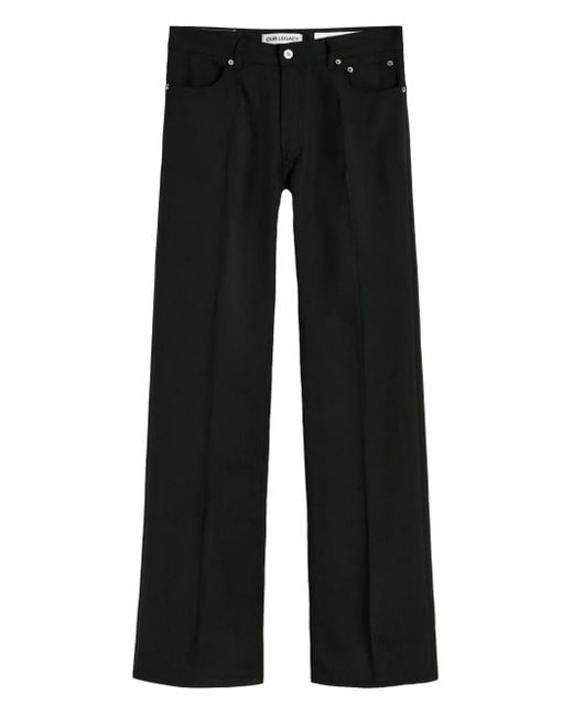 Our Legacy Black Carlson Cut for men