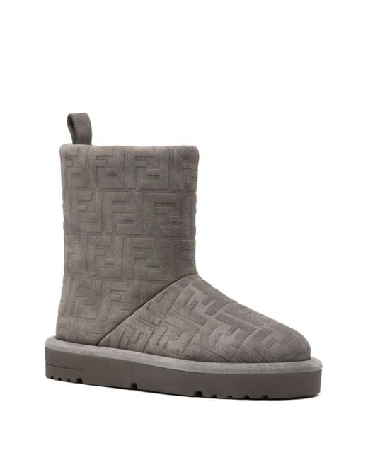 Fendi Brown Apres Chic Boots