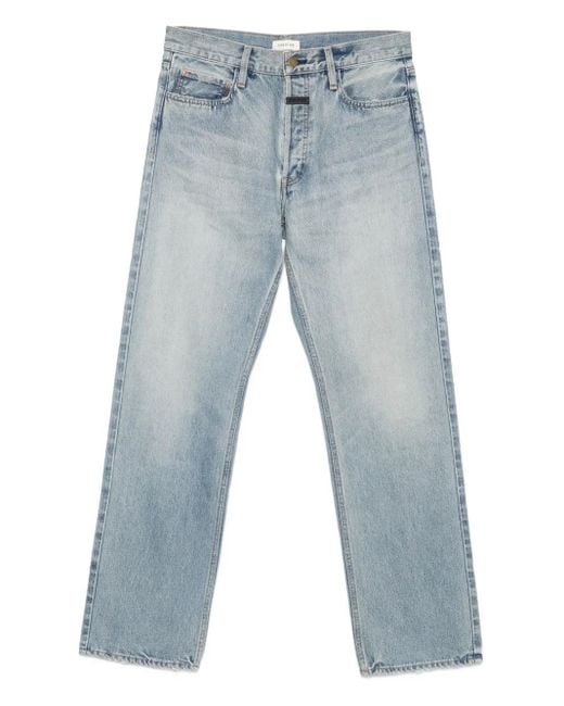 Fear Of God Jeans mit Logo-Patch in Blue für Herren