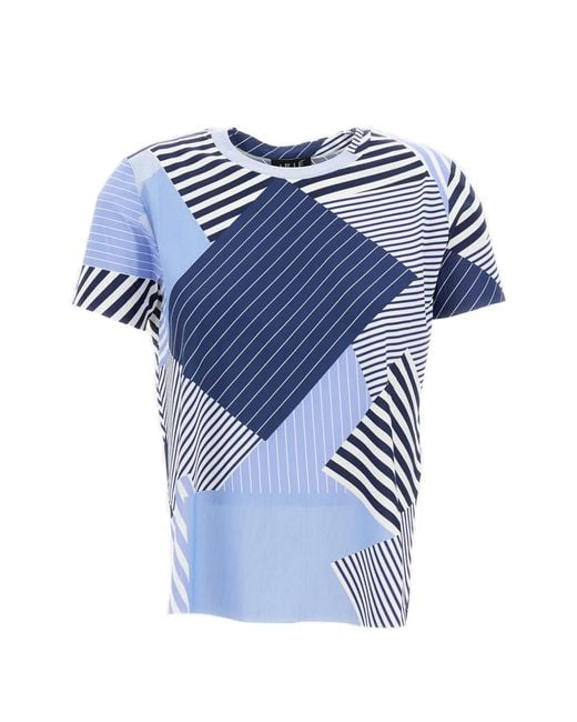Irie Blue Striped T-Shirt