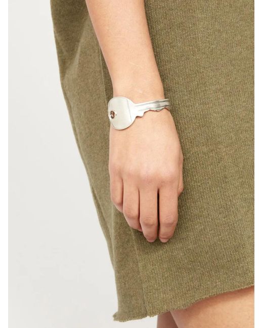 MM6 by Maison Margiela White Key Cuff