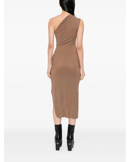 Rick Owens Brown Hydra Dress