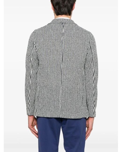 Circolo 1901 Gestreepte Blazer in het Gray voor heren