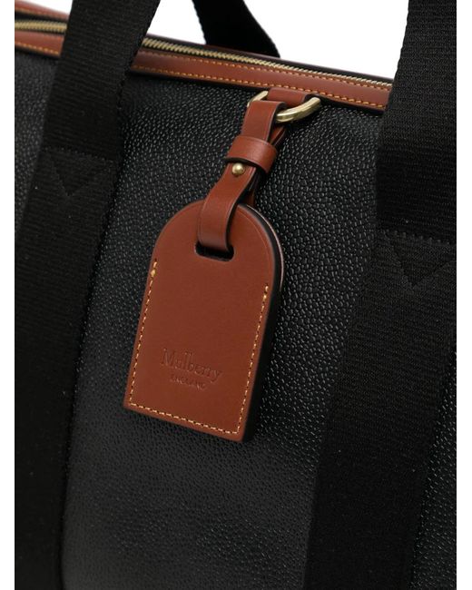 Mulberry Black Heritage Day Clipper Tote Bag for men