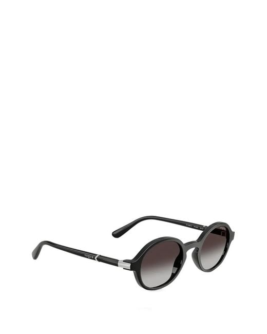 Vogue Eyewear Gray Round-Frame Sunglasses