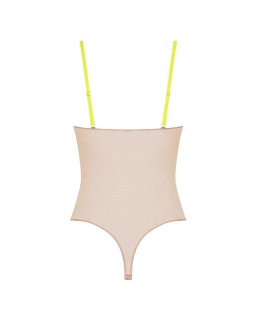Maison Close White Corps À Corps Bodysuit