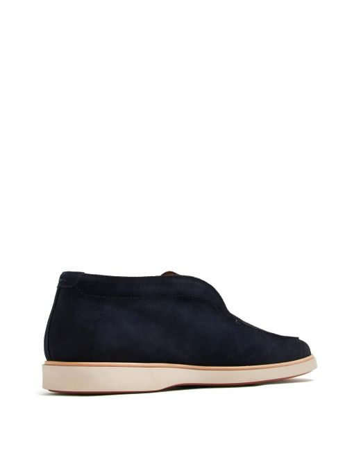 Magnanni Shoes Blue Loda Boots for men