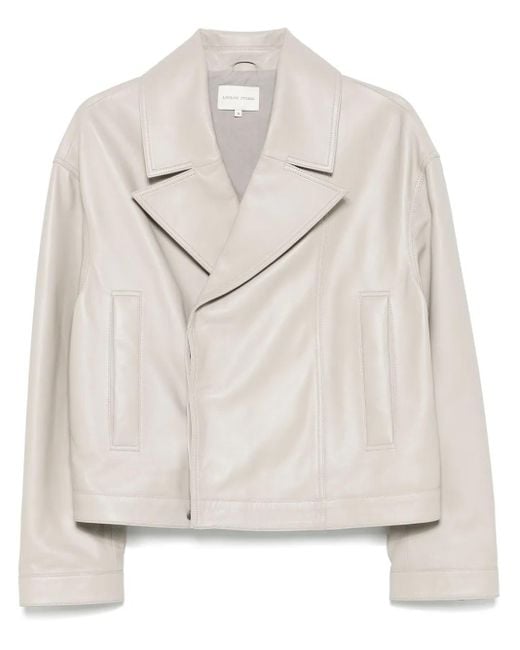 Loulou de Saison Gray Kaipan Biker Jacket