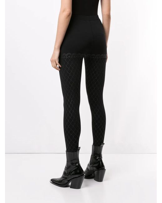 Haculla Black Geometric Print Leggings