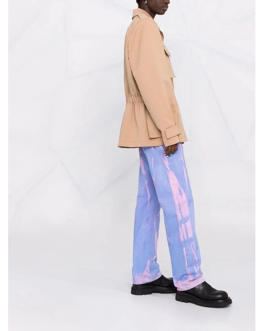 Off-White c/o Virgil Abloh Natural Diag-Print Jacket