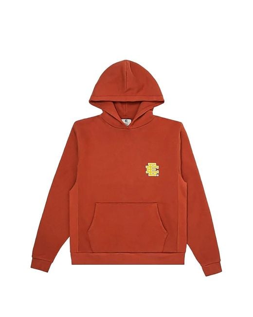 Eric Emanuel Red Logo-Print Hoodie for men