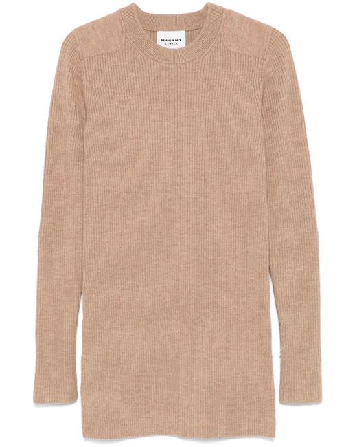 Isabel Marant Natural Garner Mini Dress