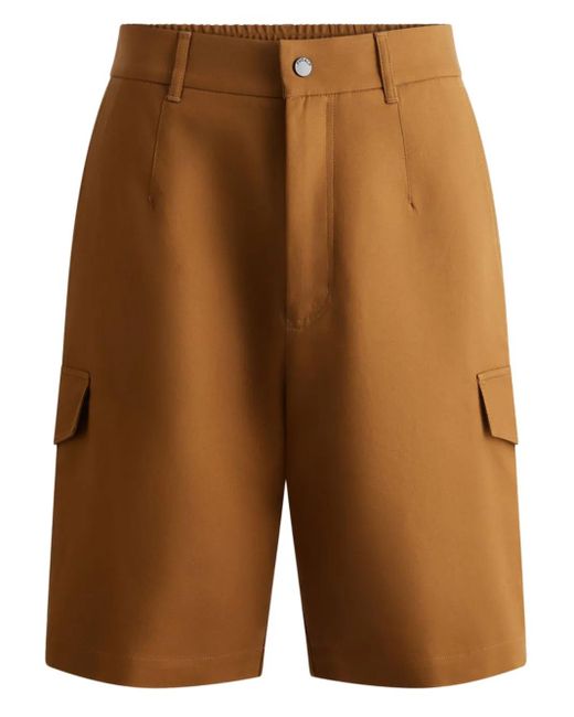 Fusalp Bermuda Shorts Met Cargozak in het Brown voor heren